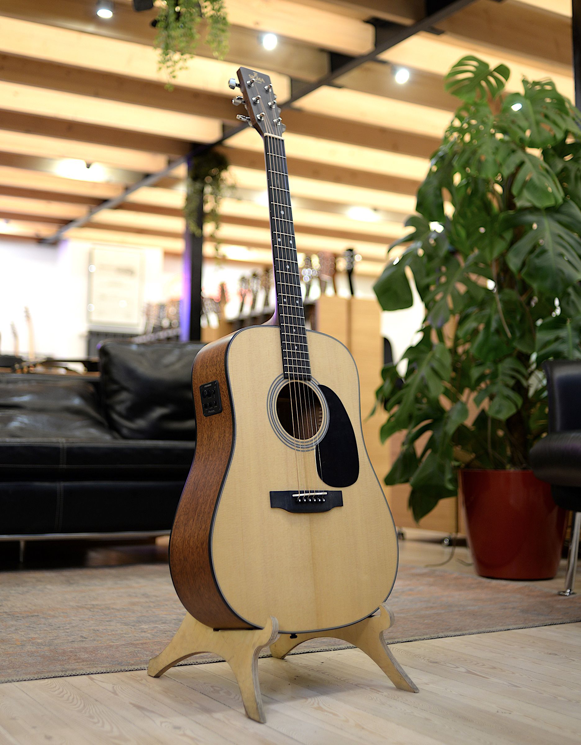 Электроакустическая гитара Sigma SDM-STE - купить в "Гитарном Клубе"