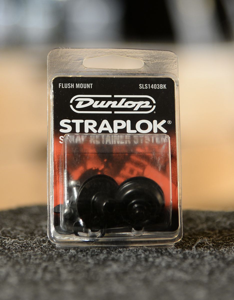 Стреплоки Dunlop SLS1403BK, black - купить в "Гитарном Клубе"