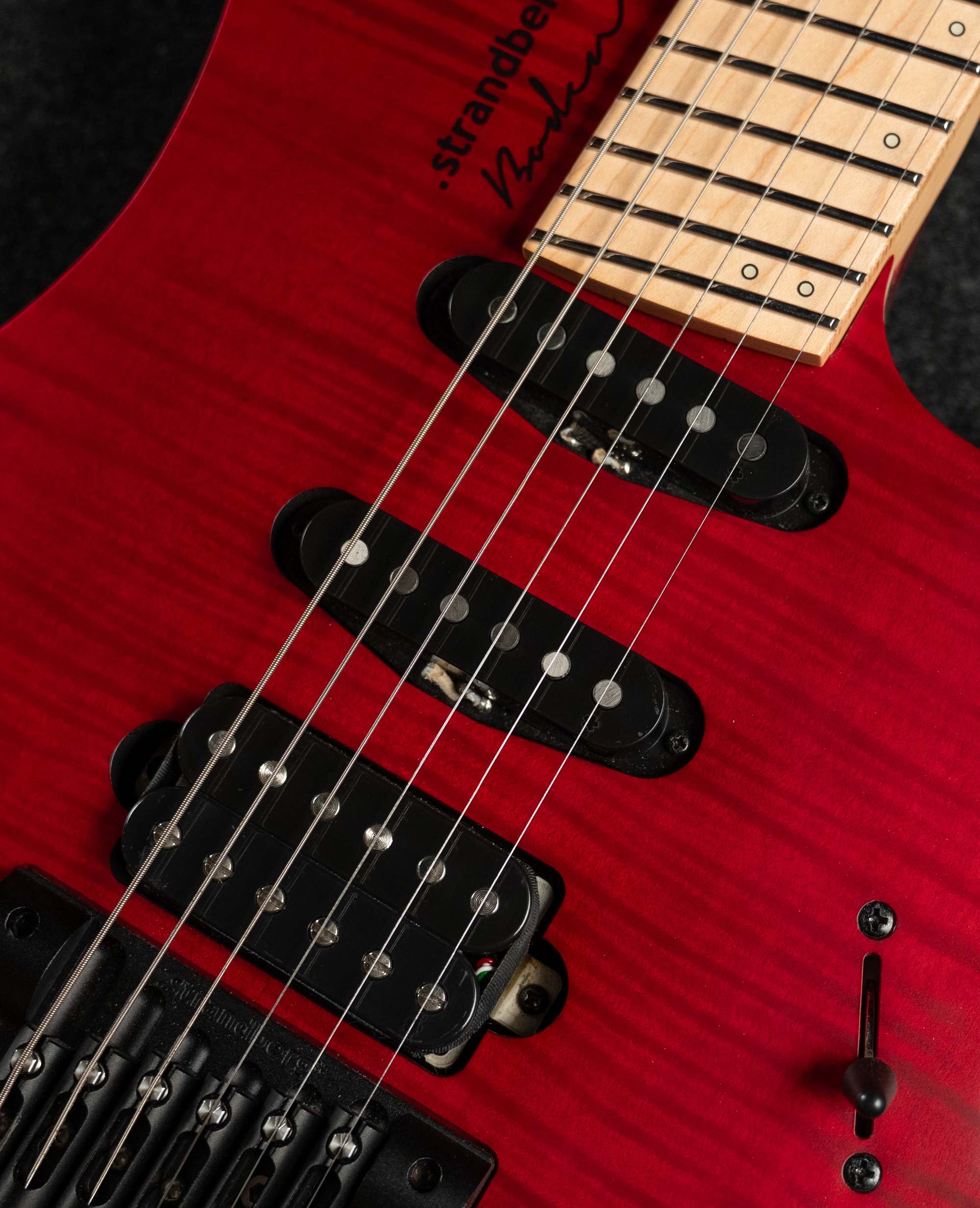 Электрогитара безголовая Strandberg Boden Standard NX 6 Trem Red - купить в "Гитарном Клубе"