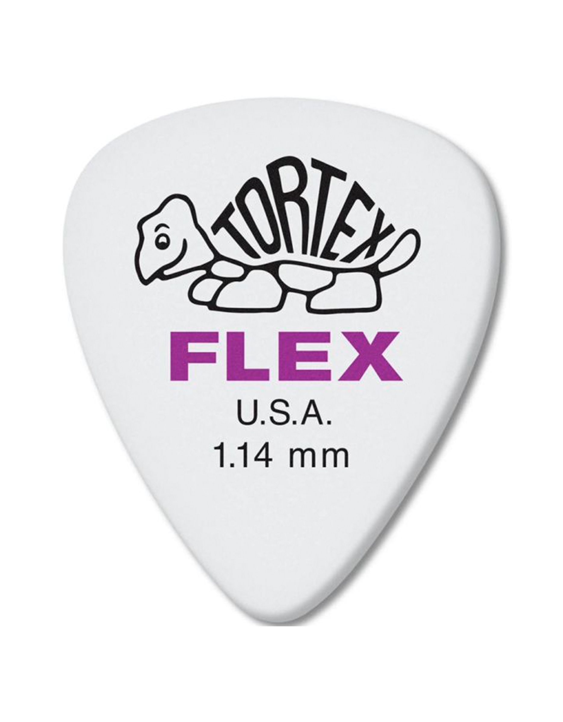 Медиатор Dunlop Tortex Flex 1.14mm - купить в "Гитарном Клубе"