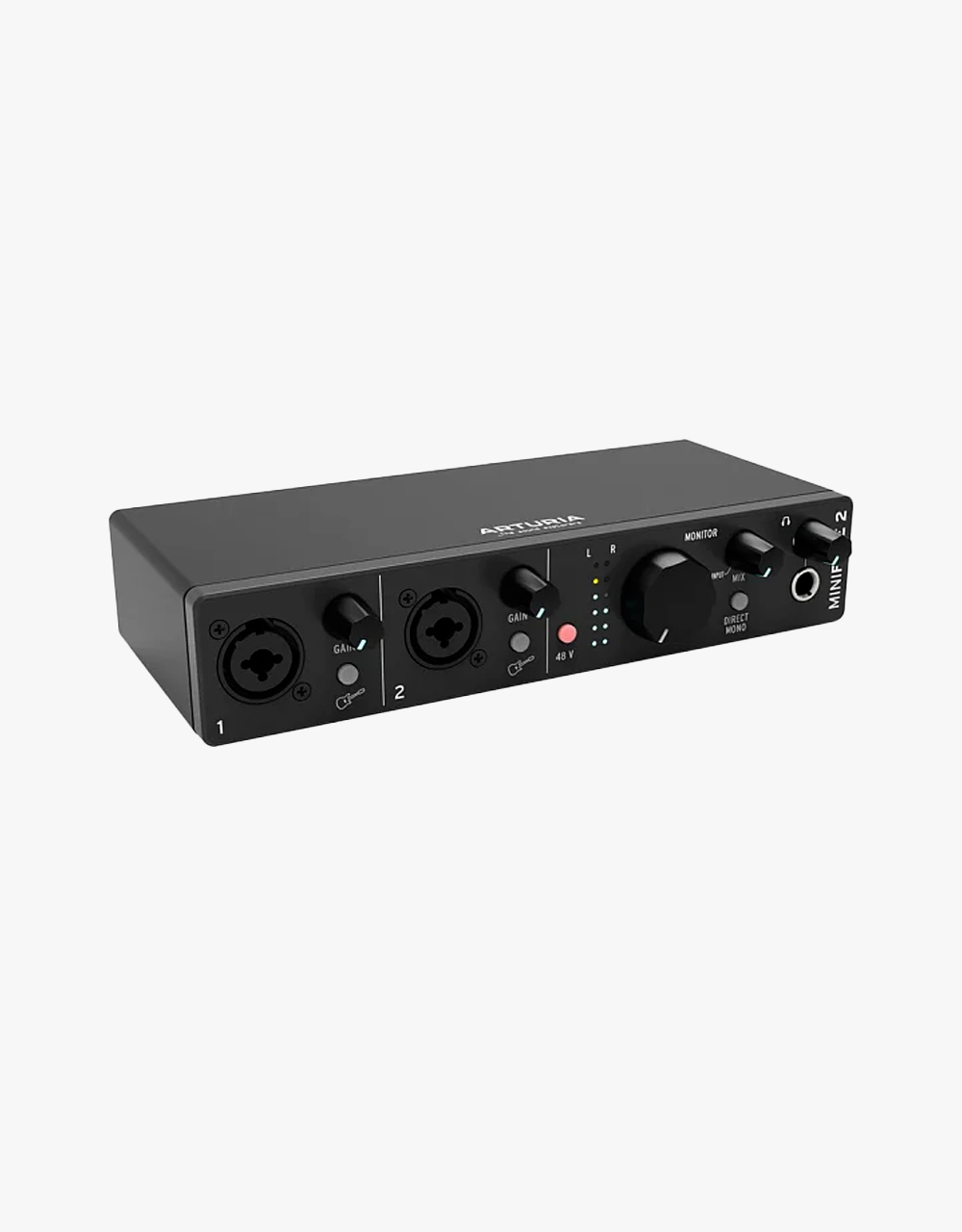 Аудиоинтерфейс Arturia MiniFuse 2 Black - купить в "Гитарном Клубе"