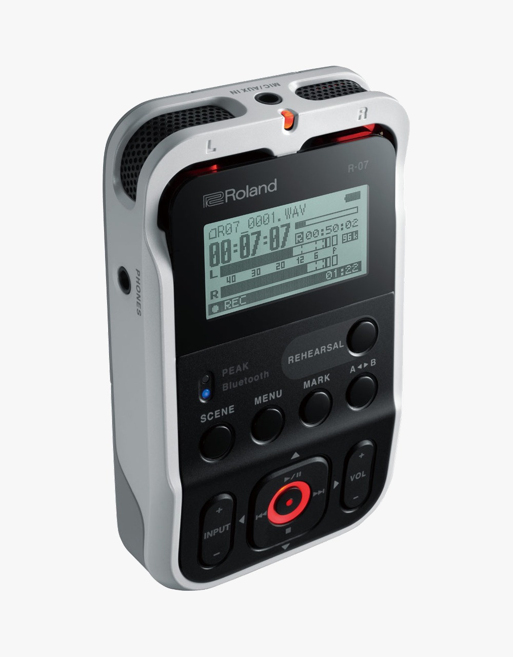 Рекордер Roland R-07-WH - купить в "Гитарном Клубе"