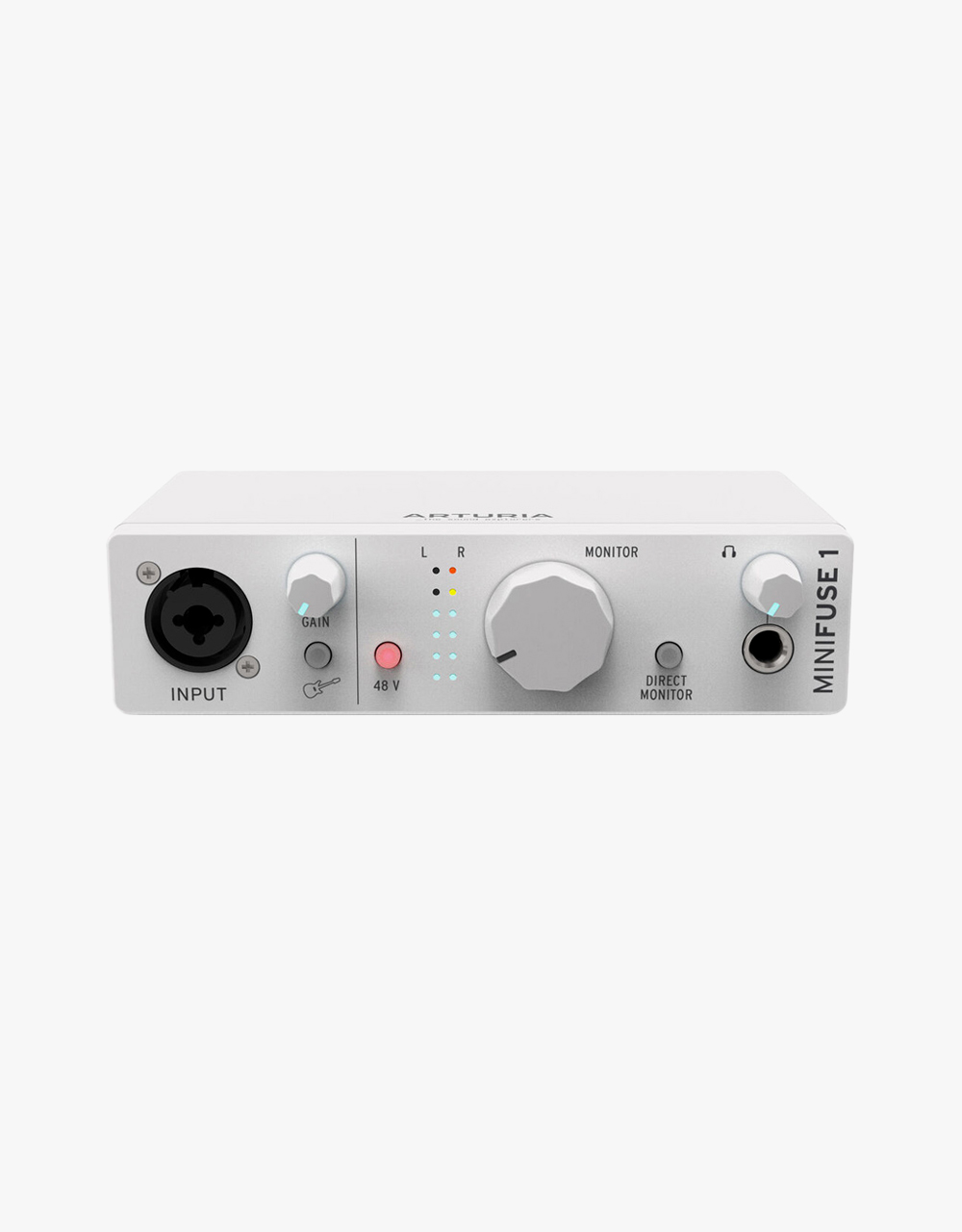 Аудиоинтерфейс Arturia MiniFuse 1 White - купить в "Гитарном Клубе"