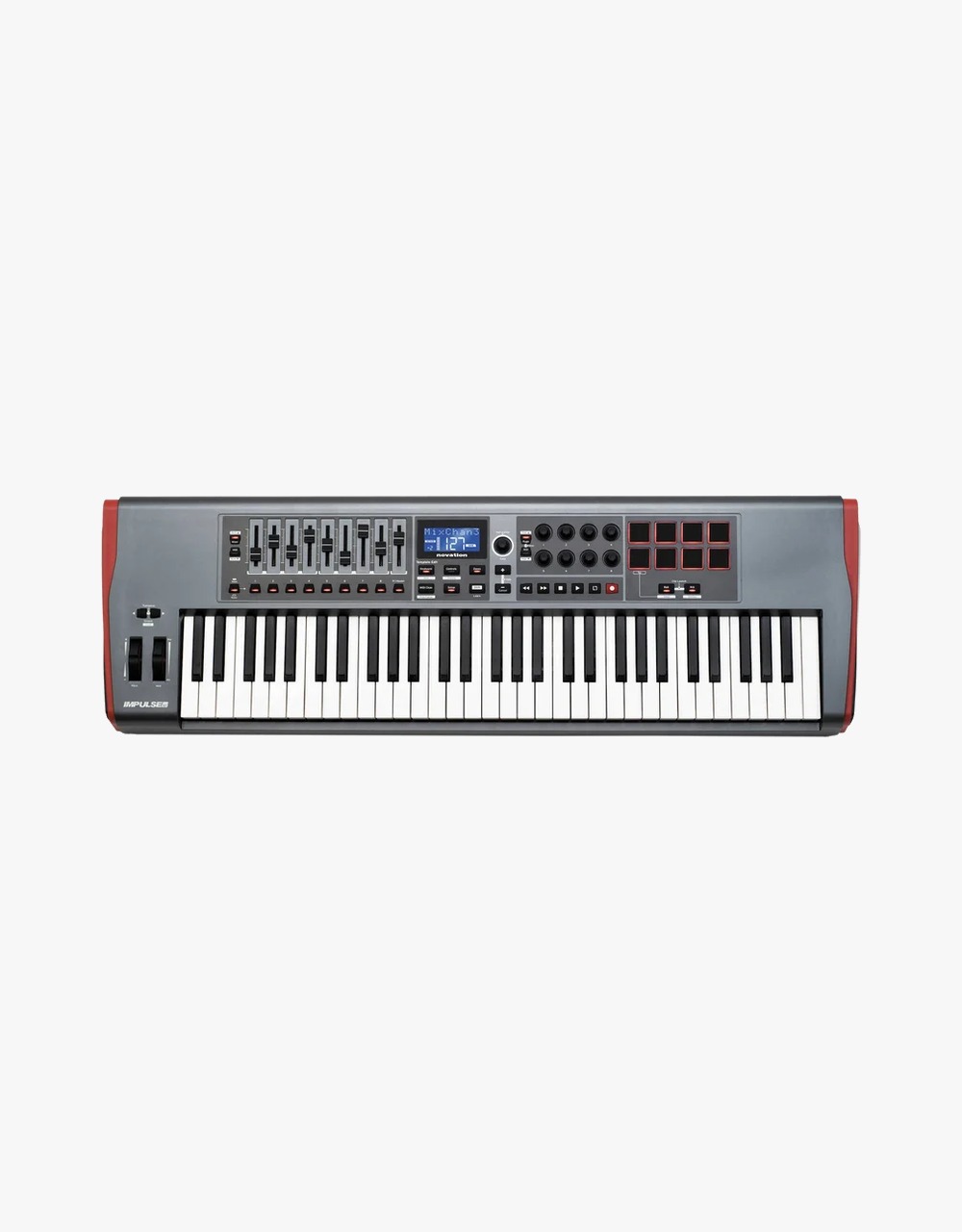 MIDI-контроллер Novation Impulse 61 USB/MIDI-клавиатура, 61 - купить в "Гитарном Клубе"