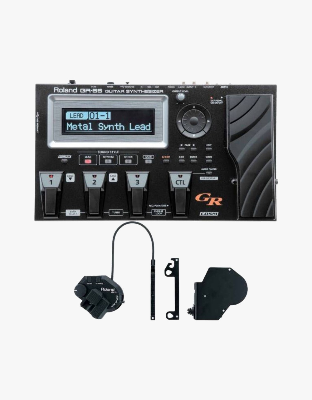 Процессор эффектов Roland GR-55GK-BK - купить в "Гитарном Клубе"