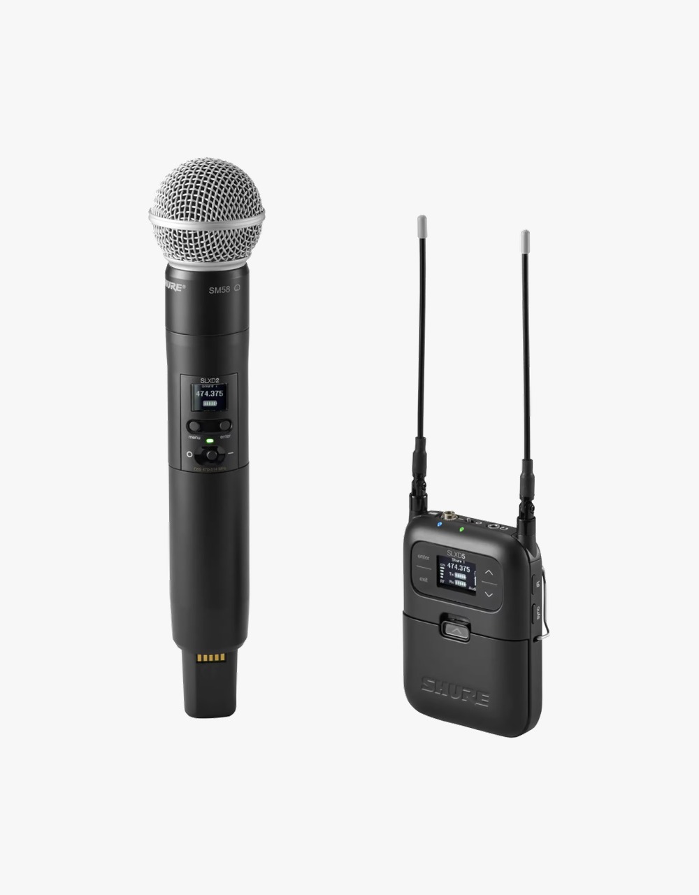 Микрофон SHURE SLXD2/SM58=-H56 - купить в "Гитарном Клубе"