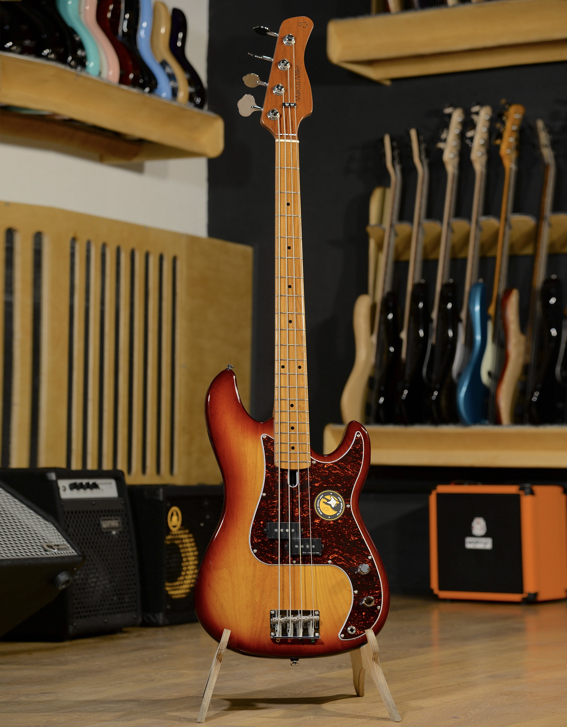 Бас-гитара Sire P-5 Alder-4 TS - купить в "Гитарном Клубе"