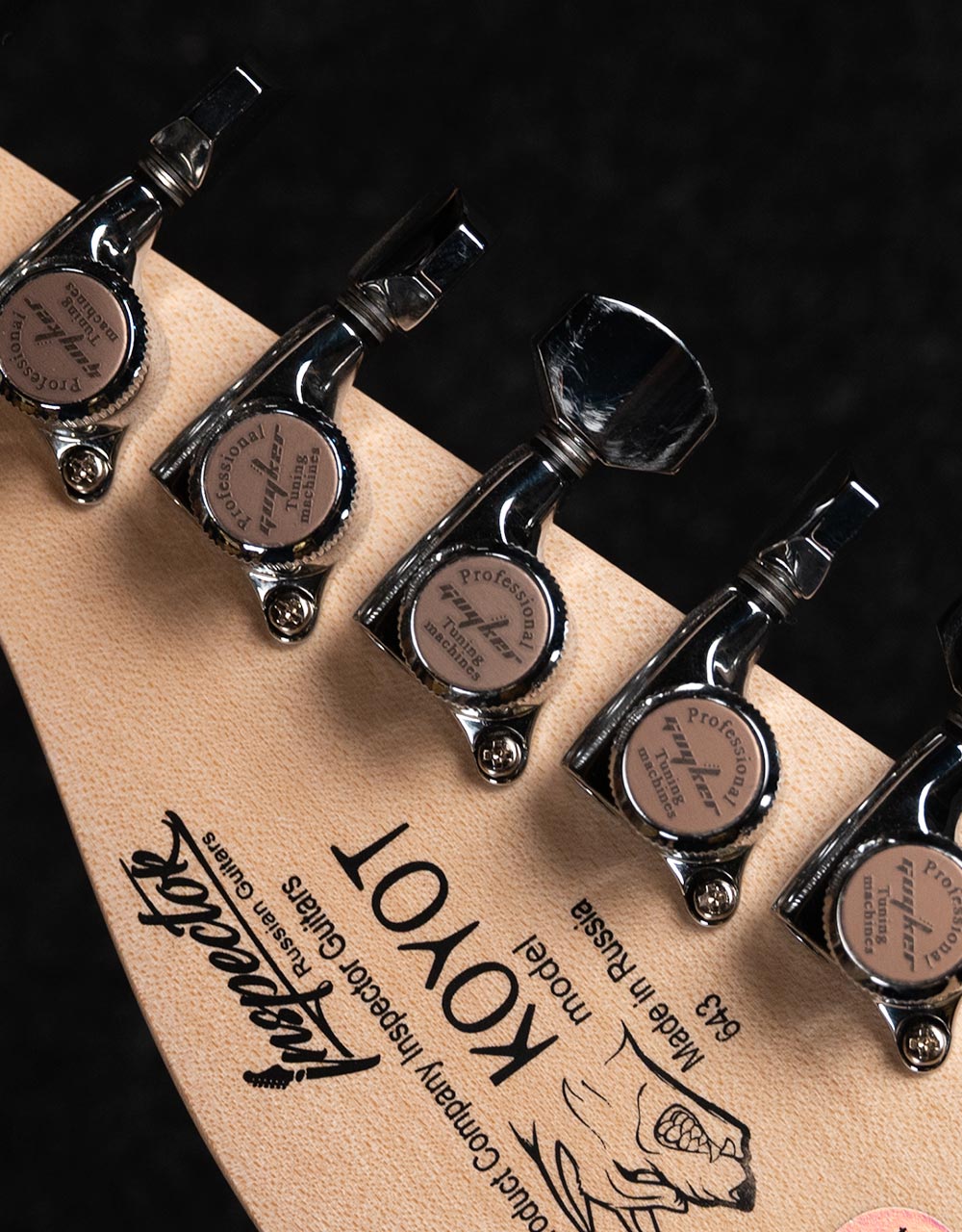 Электрогитара Inspector Koyot Limited Black V2 LH - купить в "Гитарном Клубе"