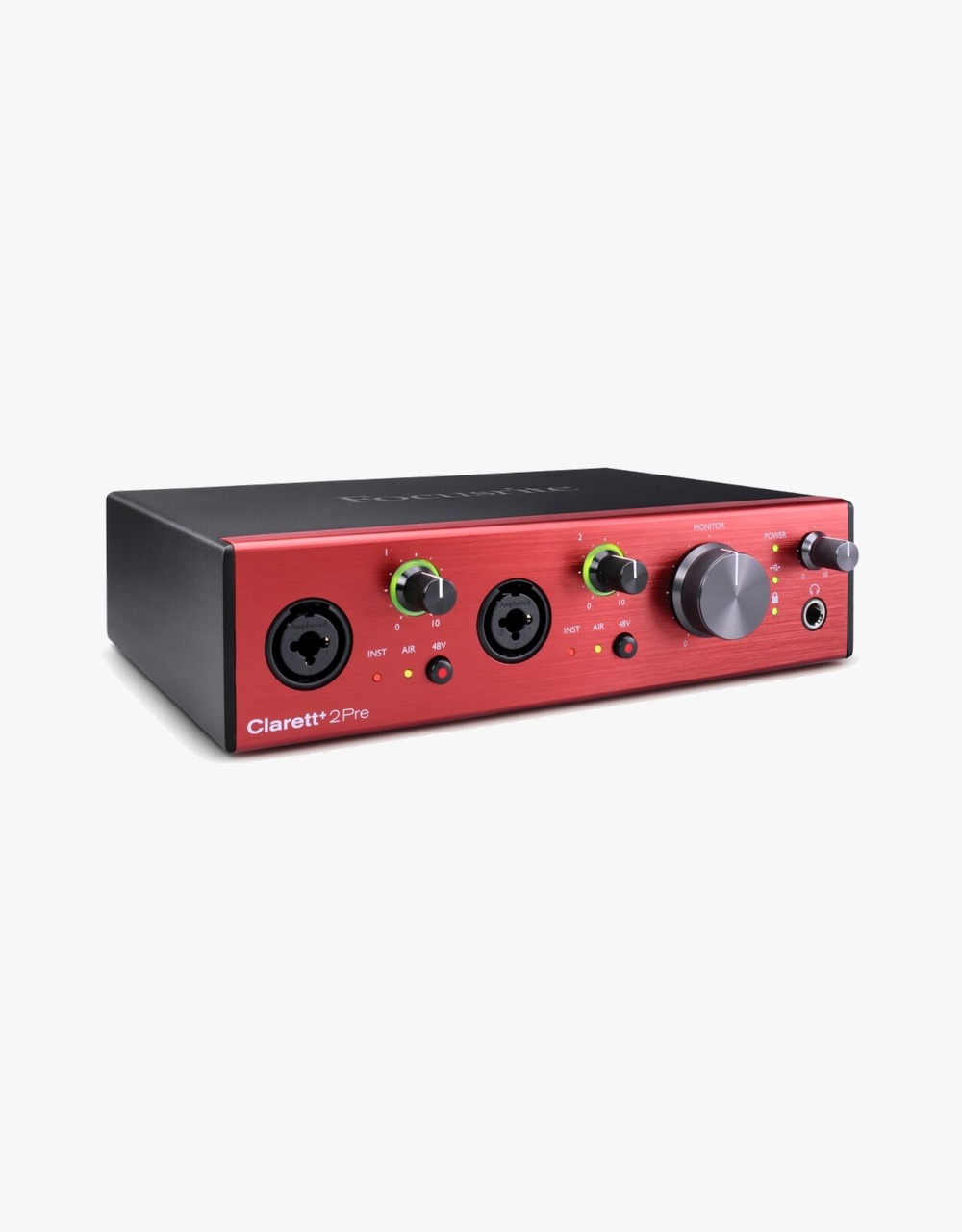 Аудиоинтерфейс Focusrite Clarett+ 2Pre - купить в "Гитарном Клубе"