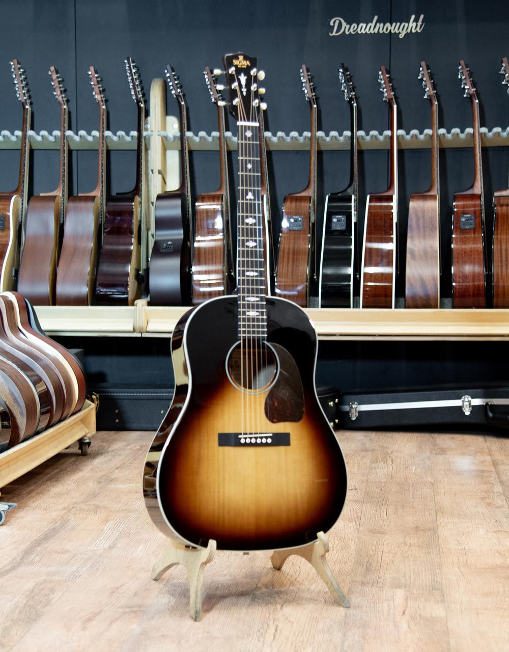 Электроакустическая гитара Sigma SJM-SG45 - купить в "Гитарном Клубе"