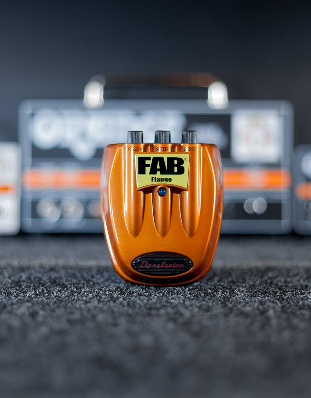 Гитарная педаль Danelectro D6 Fab Flange - купить в "Гитарном Клубе"