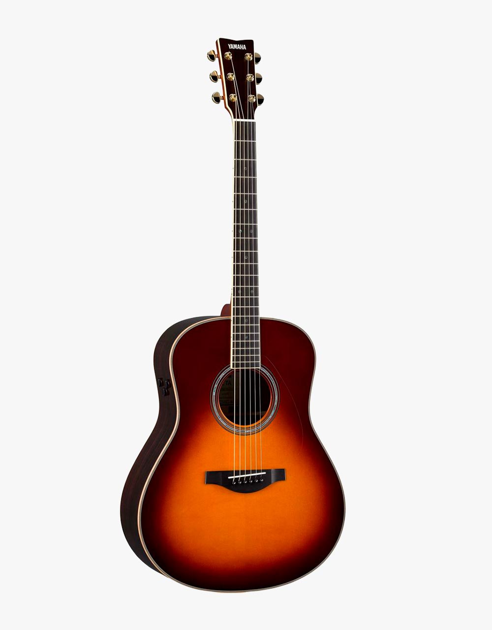 Трансакустическая гитара Yamaha LL-TA BROWN SUNBURST - купить в "Гитарном Клубе"