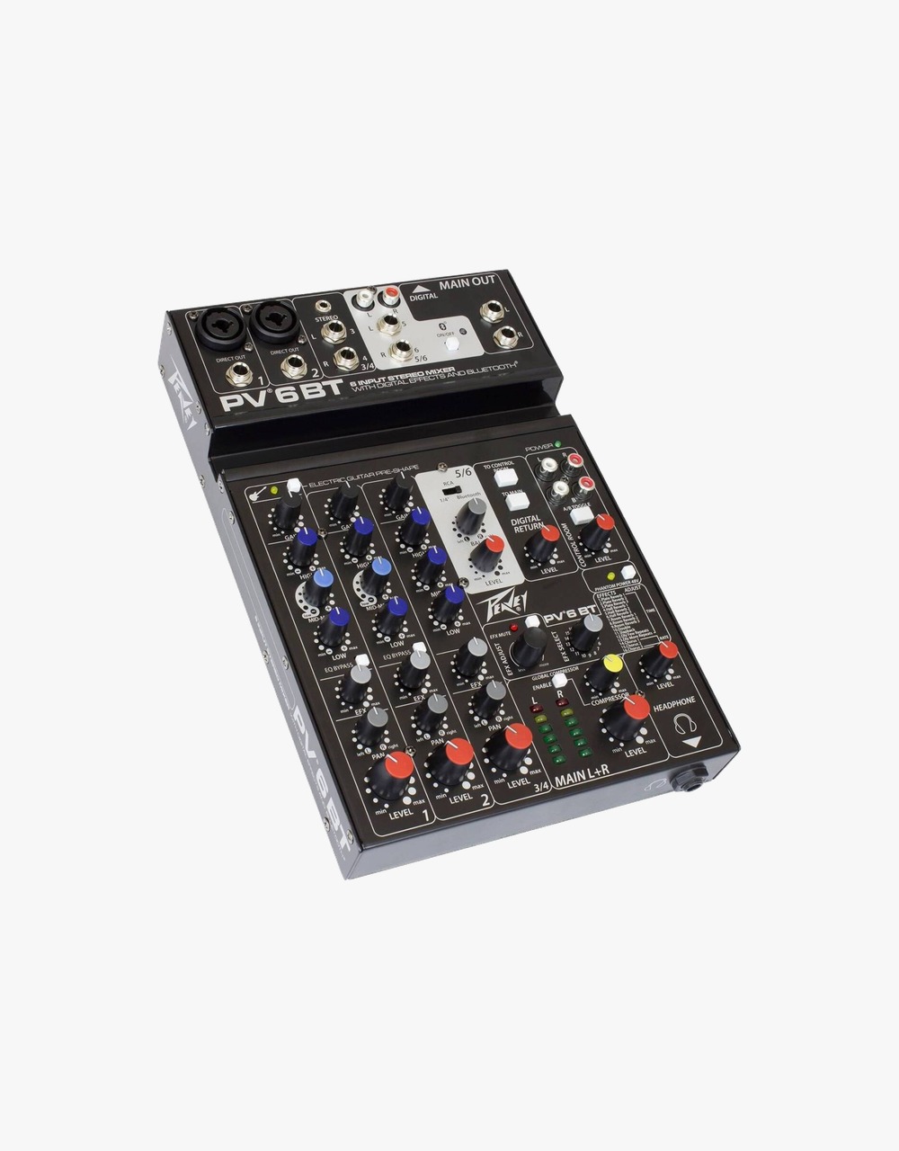Микшер Peavey PV 6 BT - купить в "Гитарном Клубе"