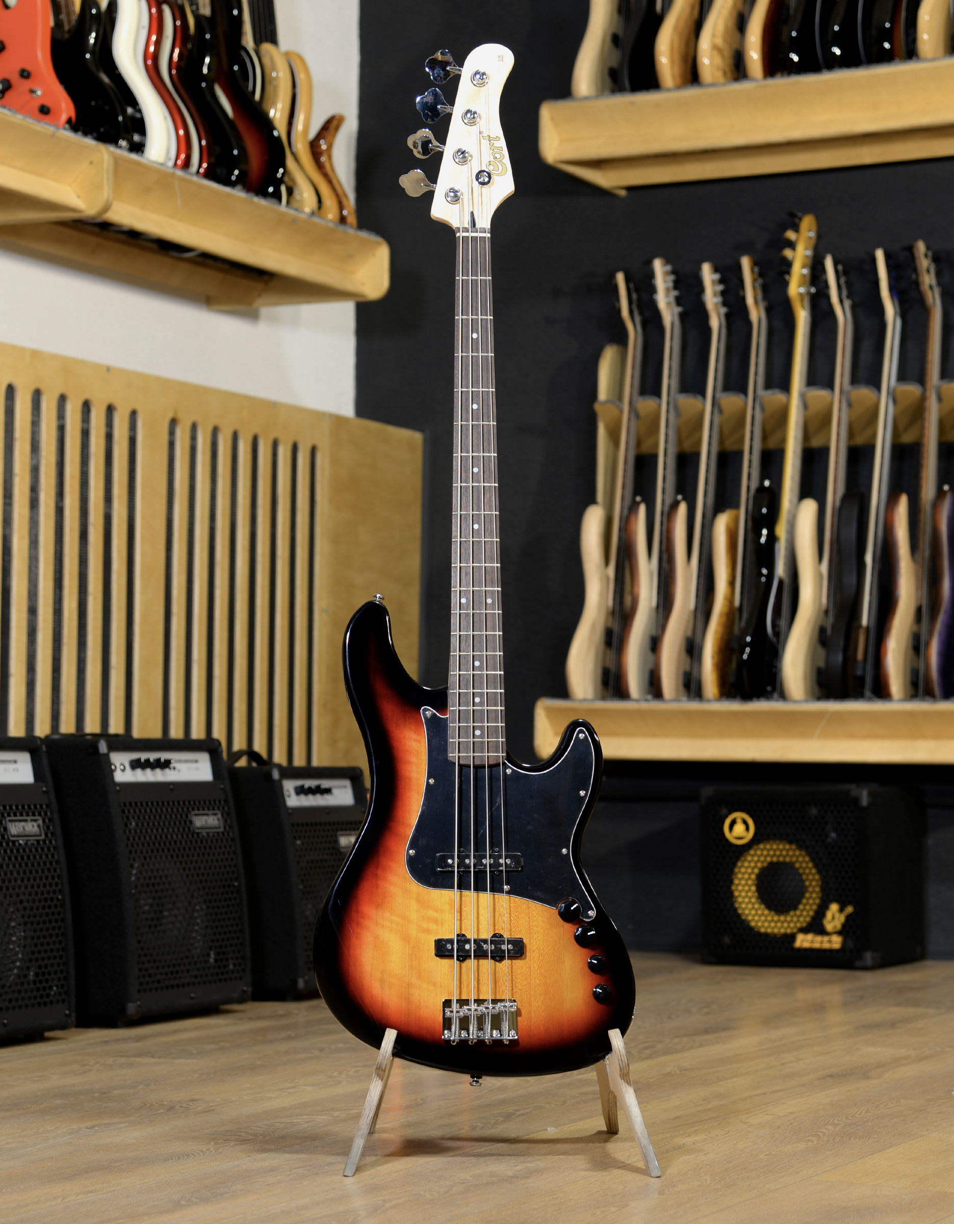 Бас-гитара Cort GB34JJ-3TS GB Series - купить в "Гитарном Клубе"