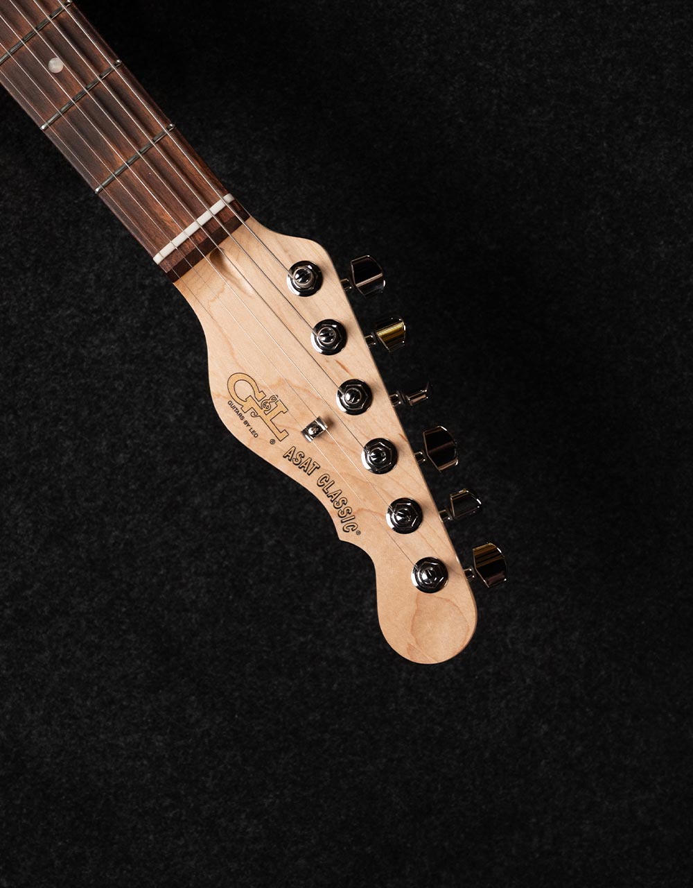 Электрогитара G&L Limited Run ASAT Classic Thinline, Autumn Burst CR - купить в "Гитарном Клубе"