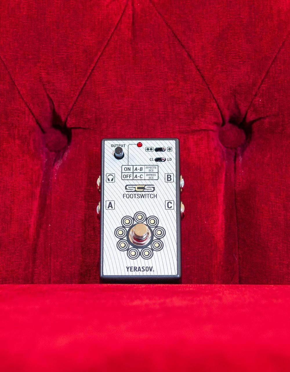 Гитарная педаль Yerasov SCS FS-12, Footswitch - купить в "Гитарном Клубе"