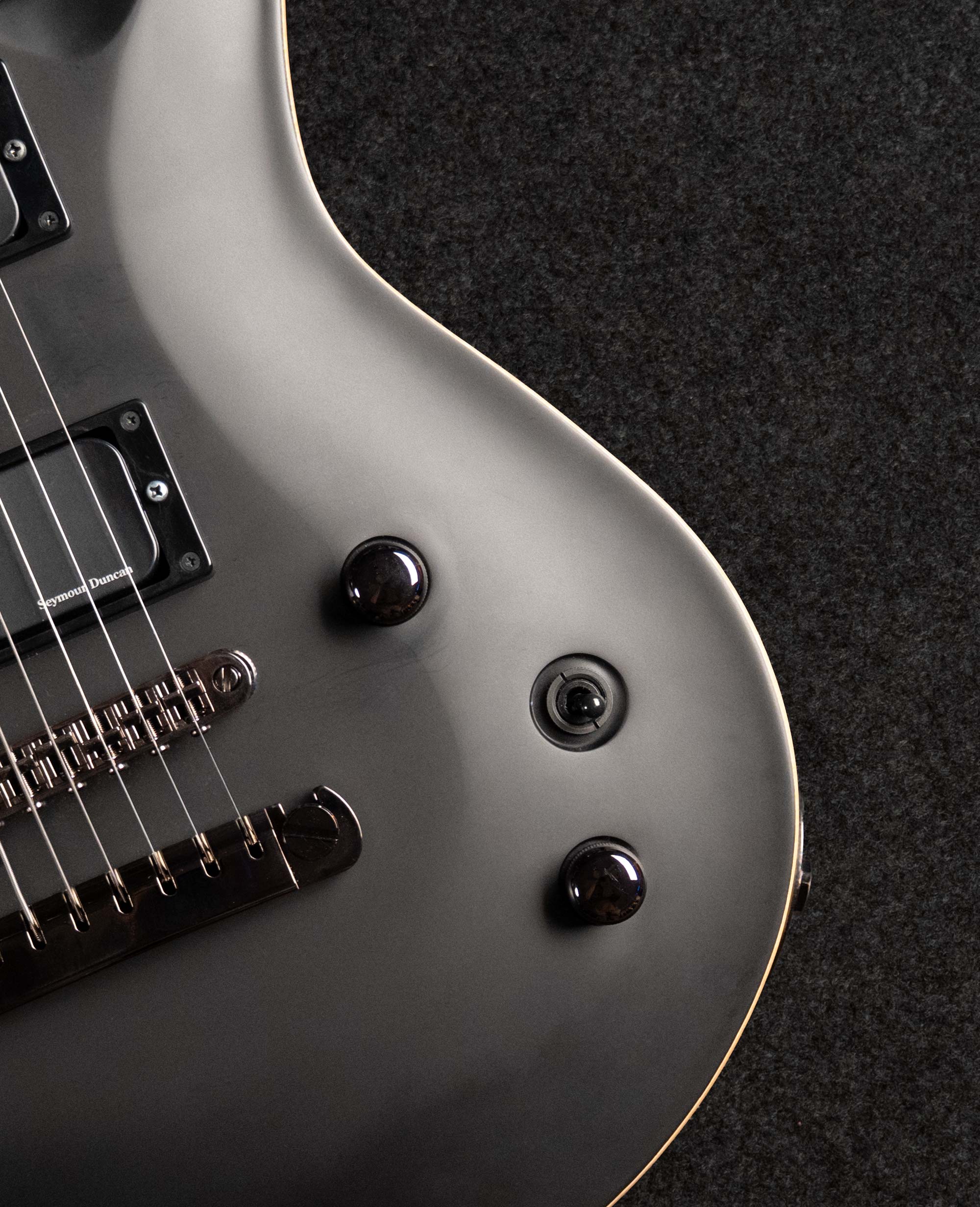 Электрогитара  FGN Expert Elan EEL-DE-7 Matte Black, 2013 - купить в "Гитарном Клубе"