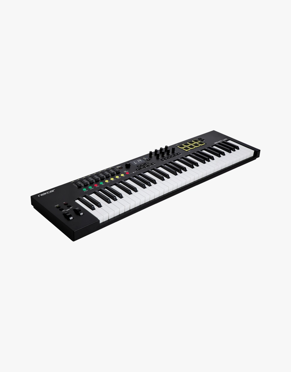 MIDI-контроллер Nektar Impact LX61 mk3 USB MIDI клавиатура, 61 клавиша, вес 3.7 - купить в "Гитарном Клубе"