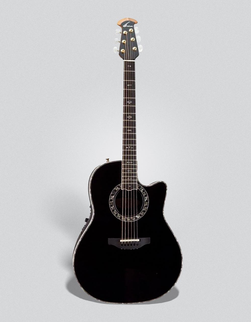 Электроакустическая гитара Ovation C2079AX-5 Custom Legend Deep Contour Cutaway Black - купить в "Гитарном Клубе"