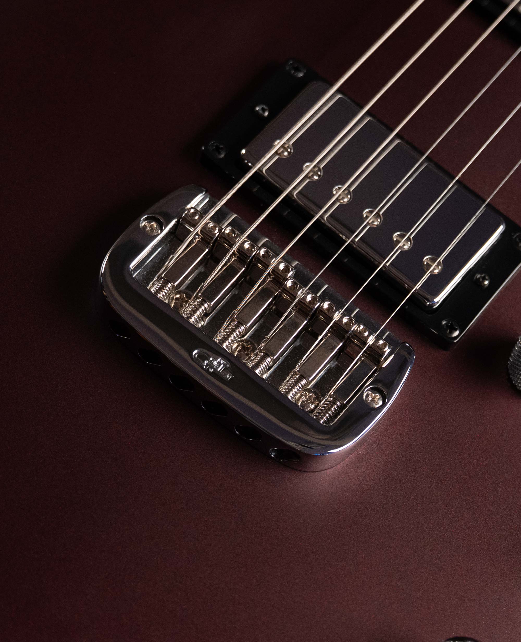 Электрогитара G&L Build to Order Asat HH RMC, Ruby Red Metallic Frost MP - купить в "Гитарном Клубе"