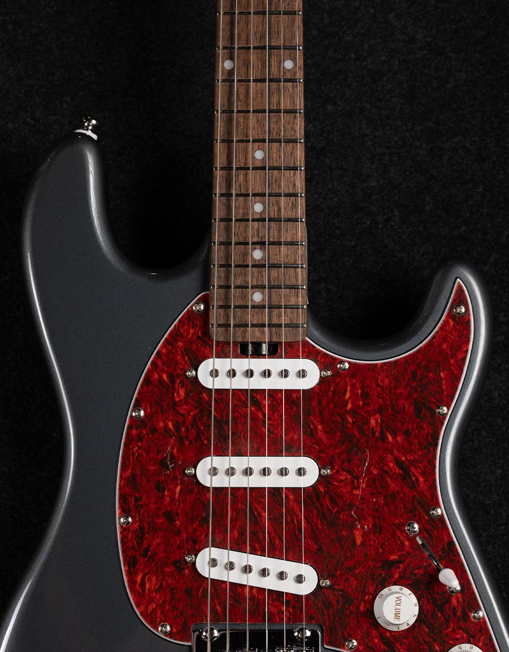 Электрогитара Sterling Cutlass SSS Charcoal Frost - купить в "Гитарном Клубе"