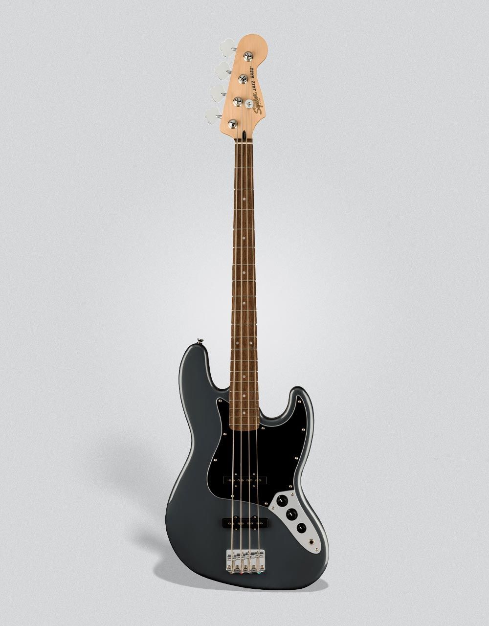 Бас-гитара Squier Affinity Jazz Bass LRL Charcoal Frost Metallic - купить в "Гитарном Клубе"