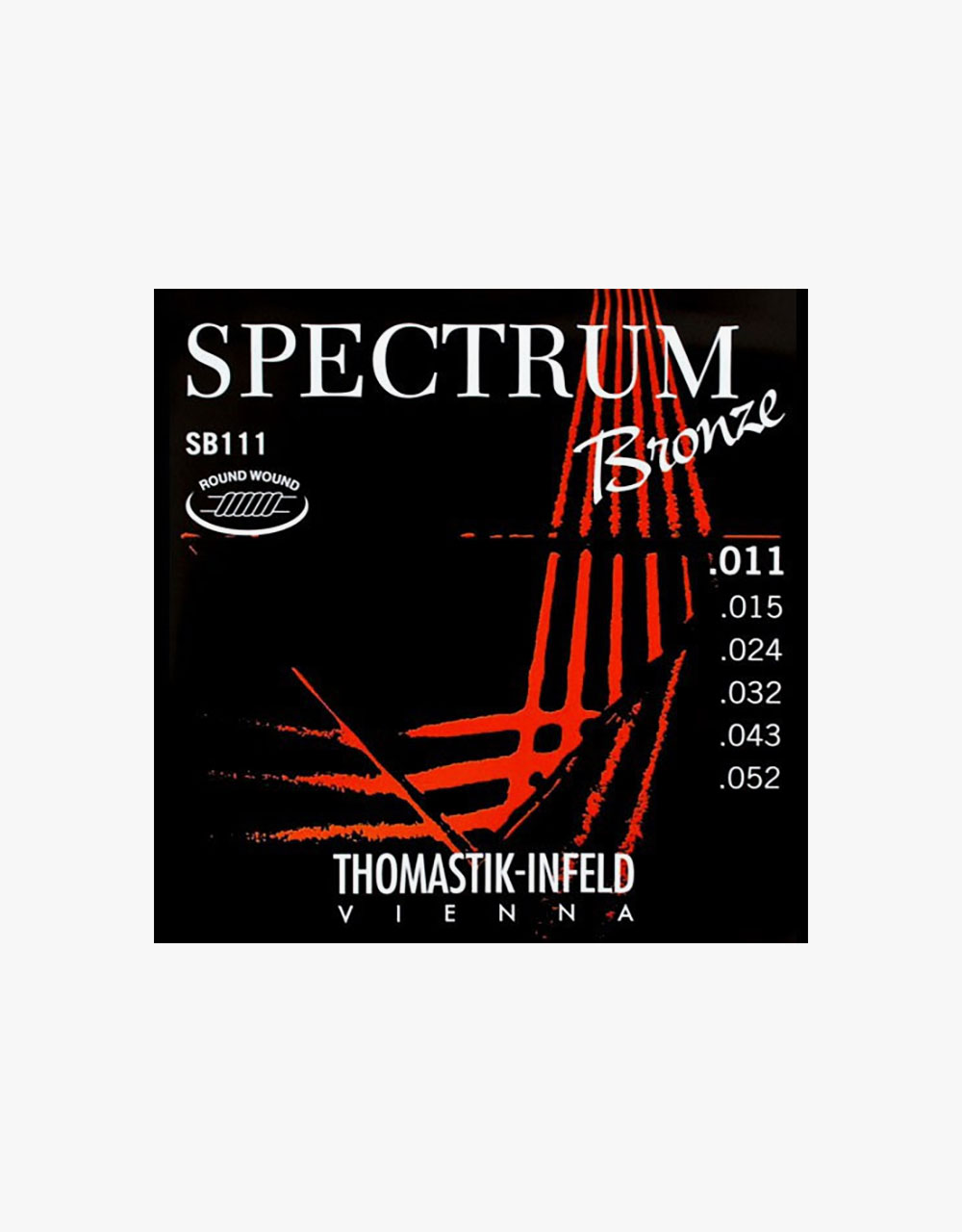Струны для акустической гитары THOMASTIK Spectrum SB111, 11-52 - купить в "Гитарном Клубе"