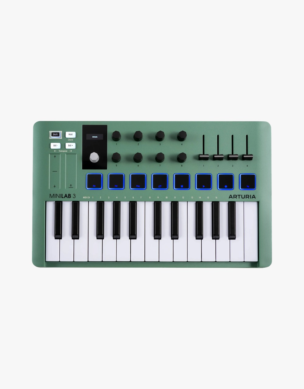 MIDI-контроллер Arturia MiniLAB 3 Mint Edition - купить в "Гитарном Клубе"