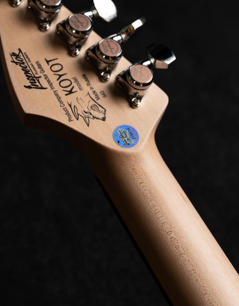 Электрогитара Inspector Koyot Limited Black V2 LH - купить в "Гитарном Клубе"