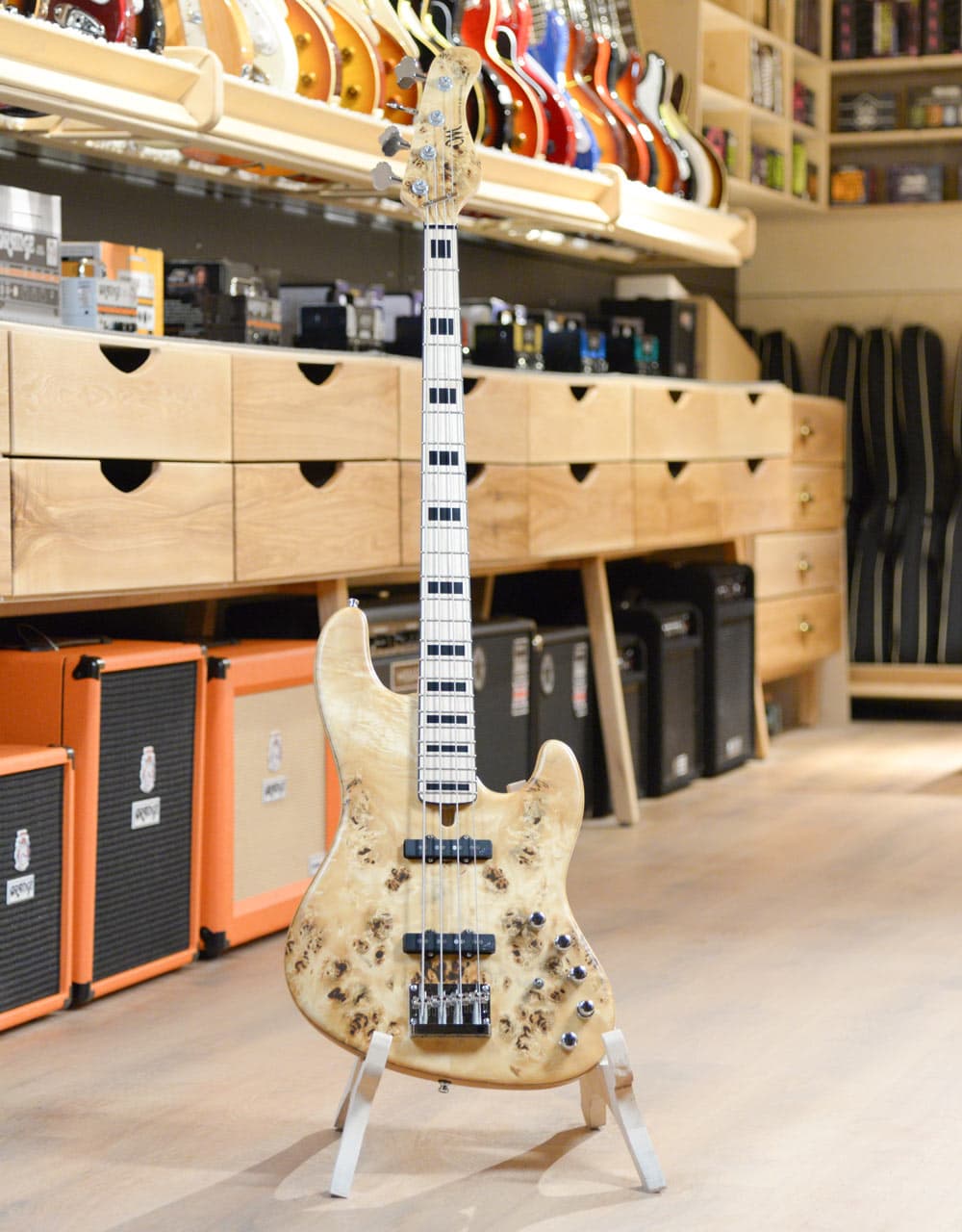 Бас-гитара Mayones Jabba Custom 4 Eye Poplar - купить в "Гитарном Клубе"