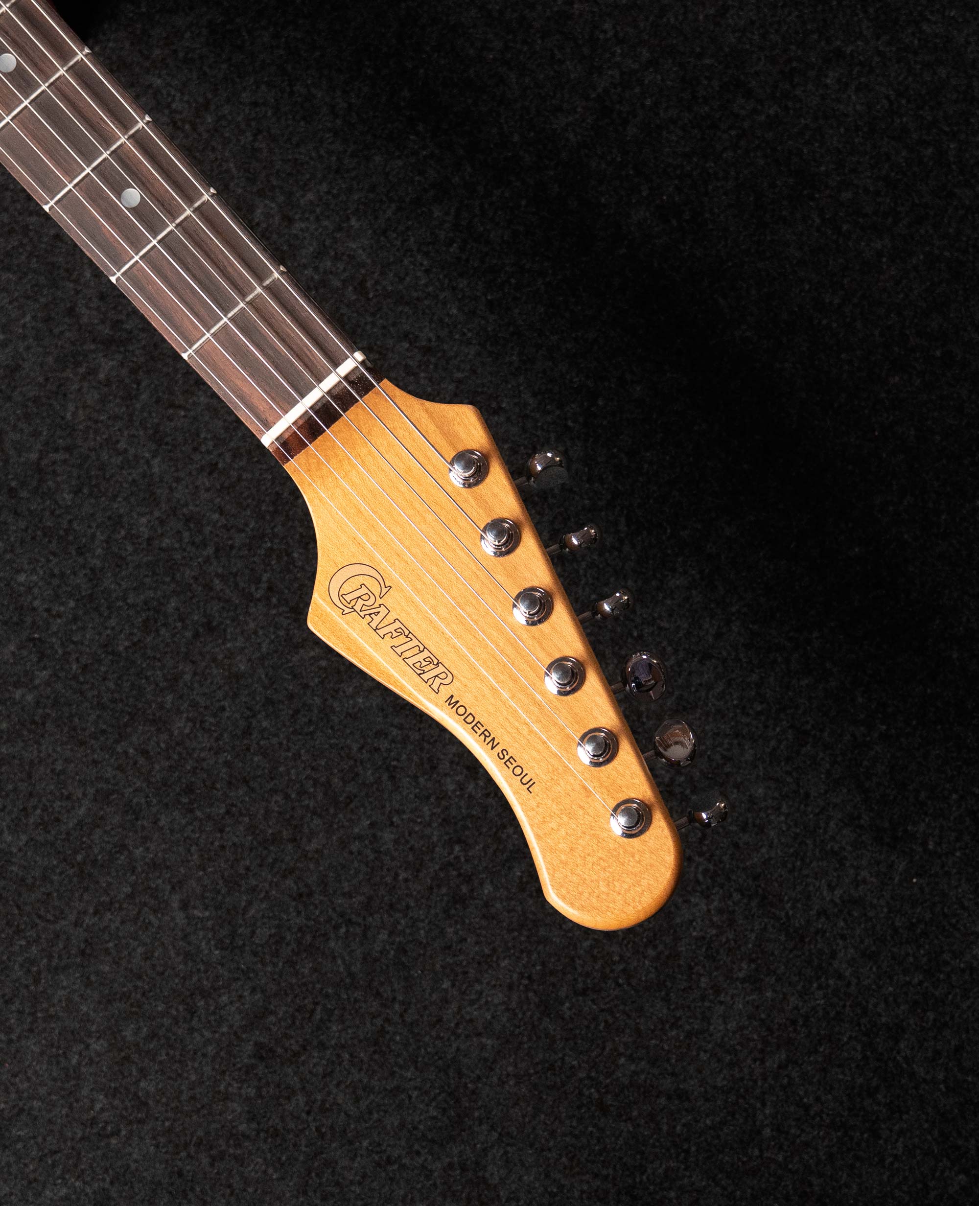 Электрогитара Crafter Modern Seoul II S VVS RS Ara Green - купить в "Гитарном Клубе"