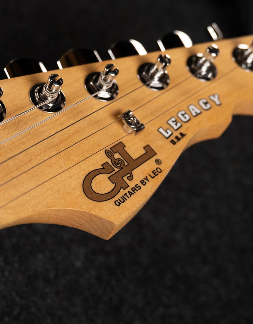 Электрогитара G&L FD Legacy HB Old School Tobacco Sunburst MP - купить в "Гитарном Клубе"