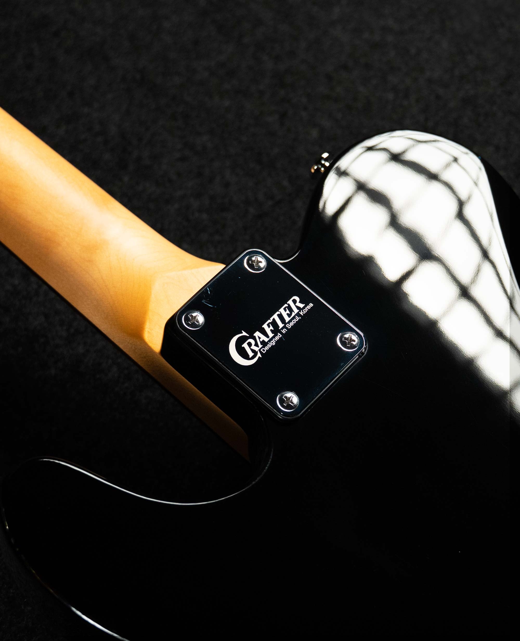 Электрогитара Crafter Charlotte T RS Cosmic Black - купить в "Гитарном Клубе"