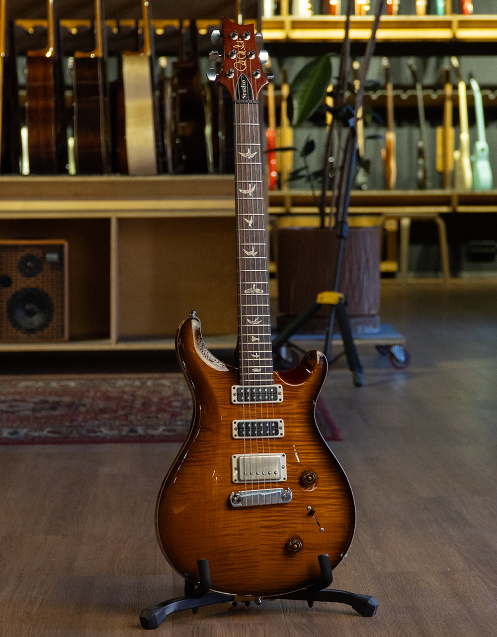 Электрогитара PRS Studio Black Amber Hardtail, 2011 - купить в "Гитарном Клубе"