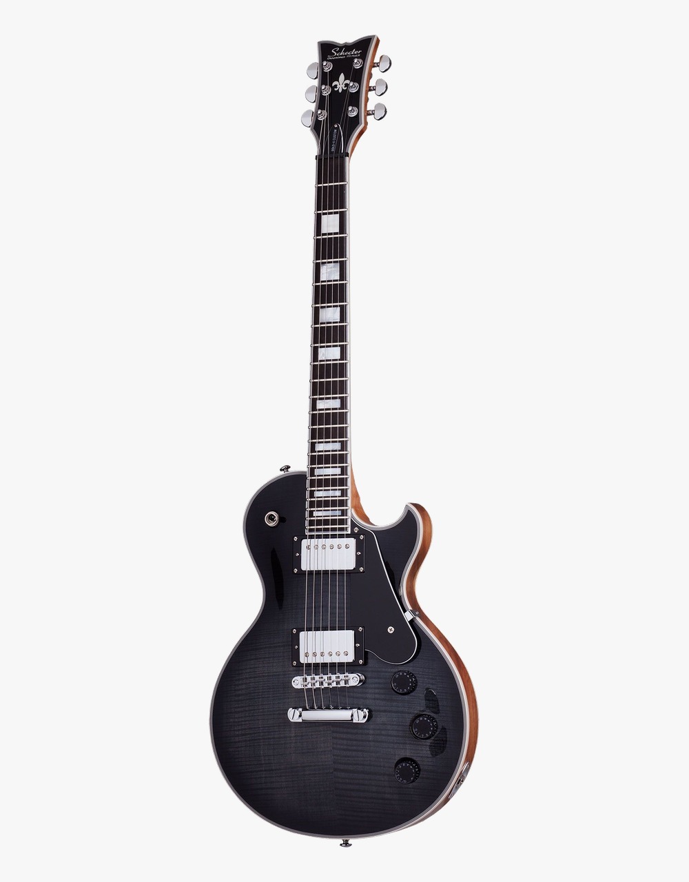 Электрогитара Schecter SOLO-II CUSTOM TBB/NAT, Trans Black Burst - купить в "Гитарном Клубе"