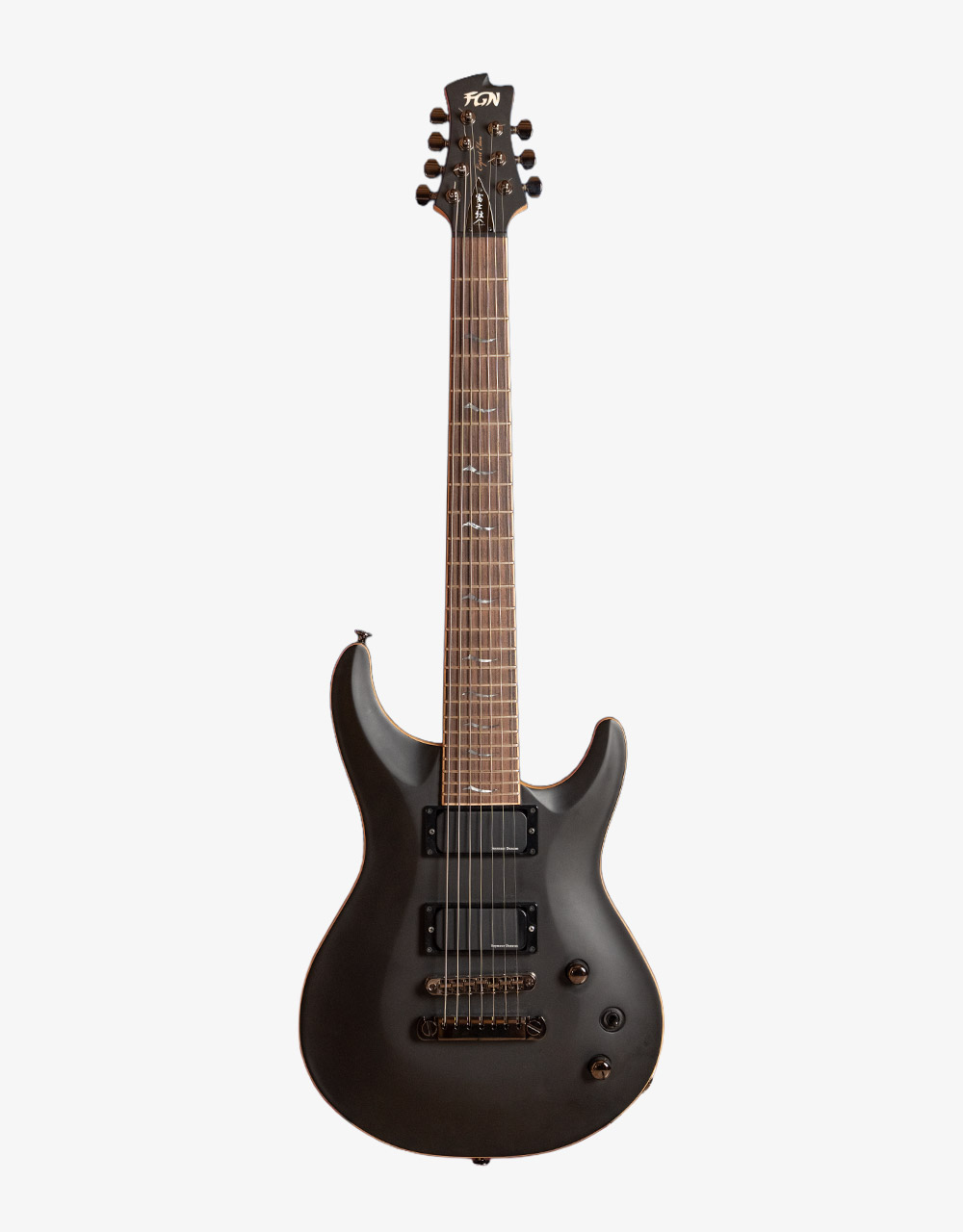 Электрогитара  FGN Expert Elan EEL-DE-7 Matte Black, 2013 - купить в "Гитарном Клубе"
