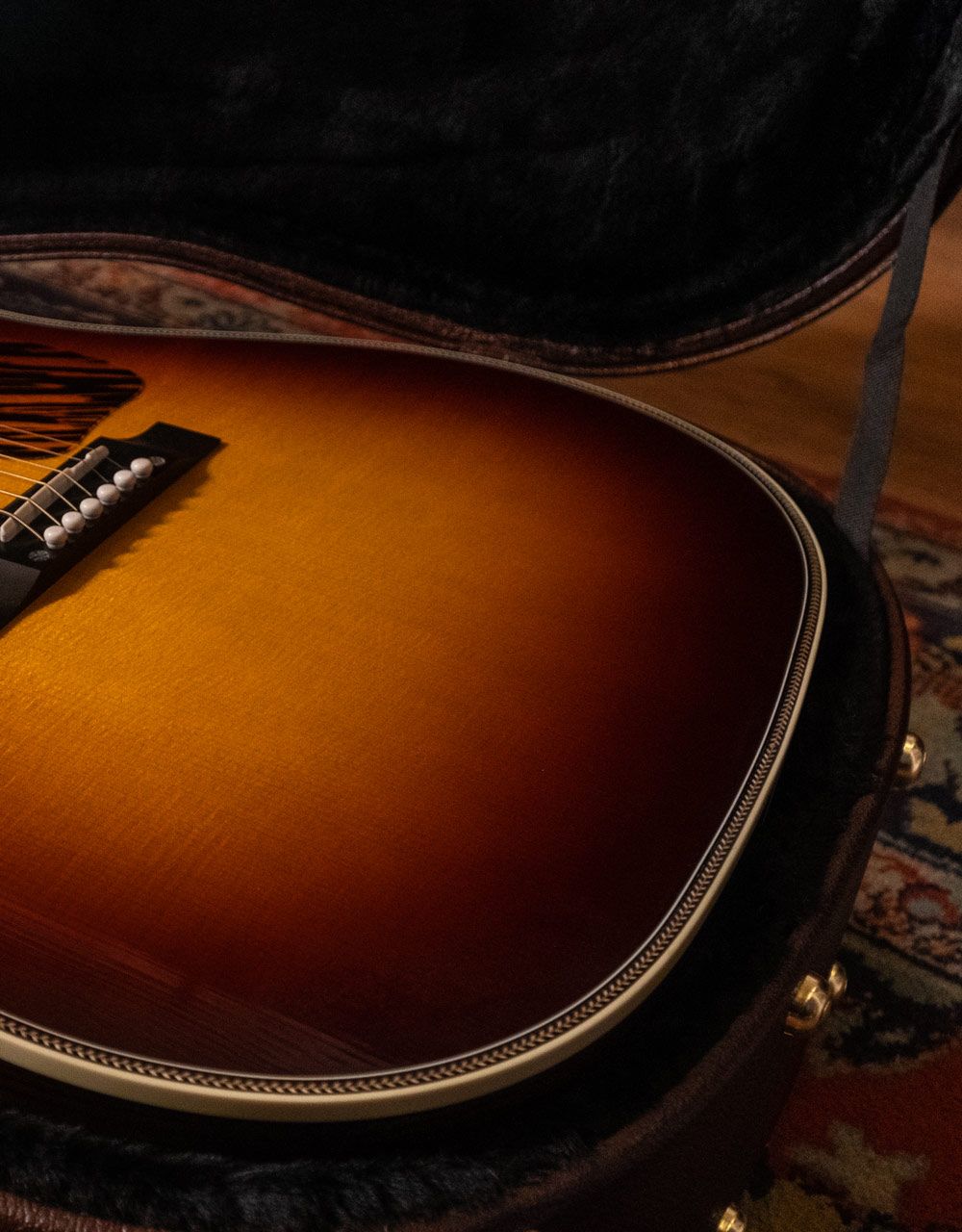 Электроакустическая гитара Gibson J-45 Deluxe Rosewood Burst - купить в "Гитарном Клубе"