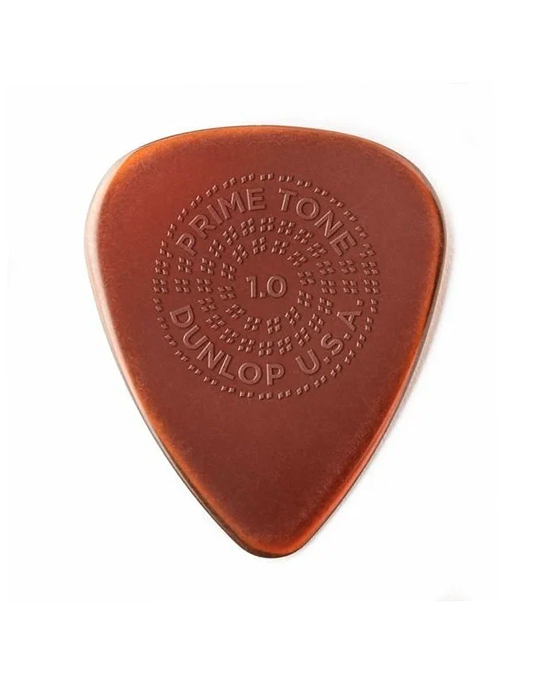 Медиатор Dunlop Primetone, 1.0 mm, Brown - купить в "Гитарном Клубе"