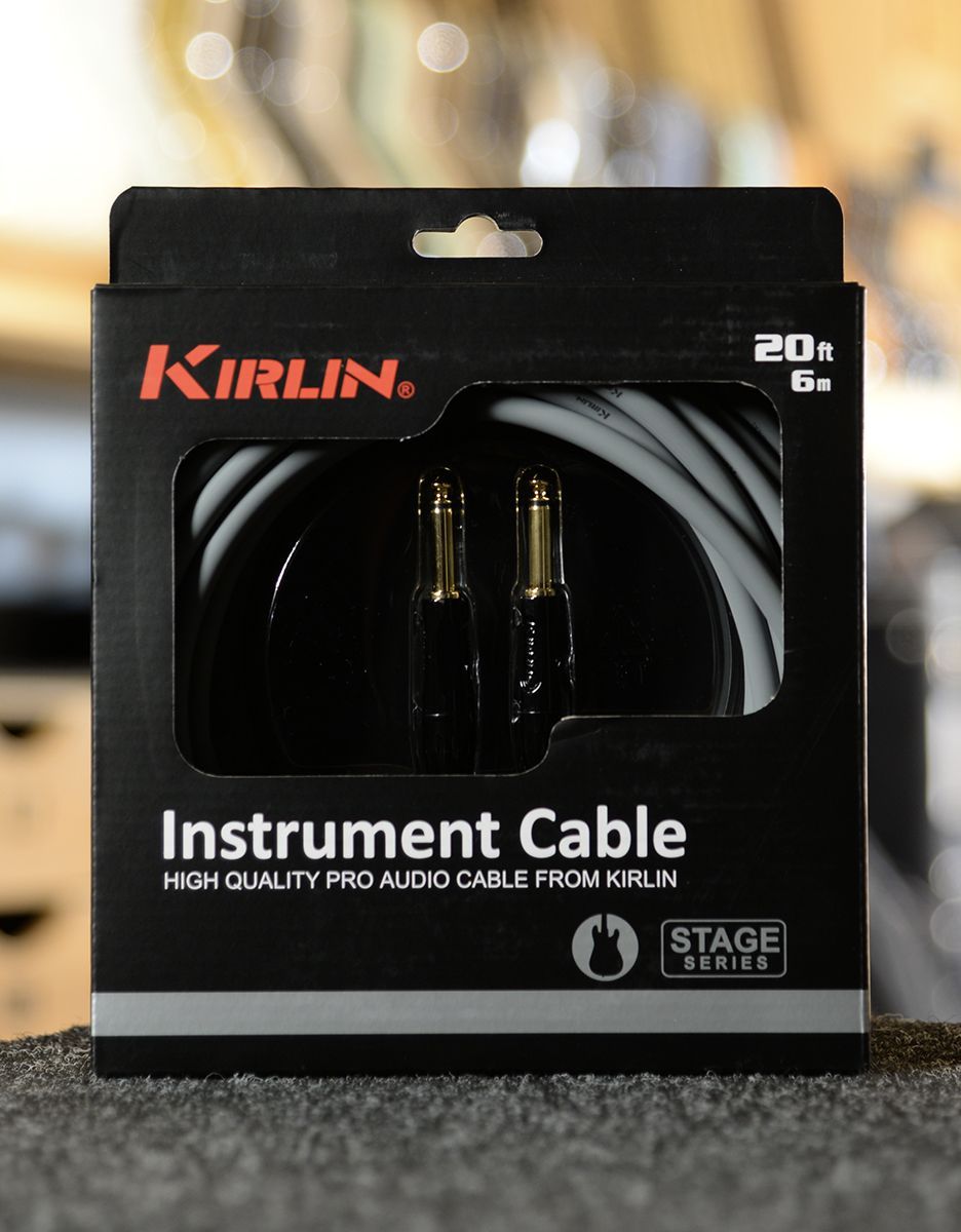 Инструментальный кабель Kirlin IP-181BFG-6M-GA - купить в "Гитарном Клубе"