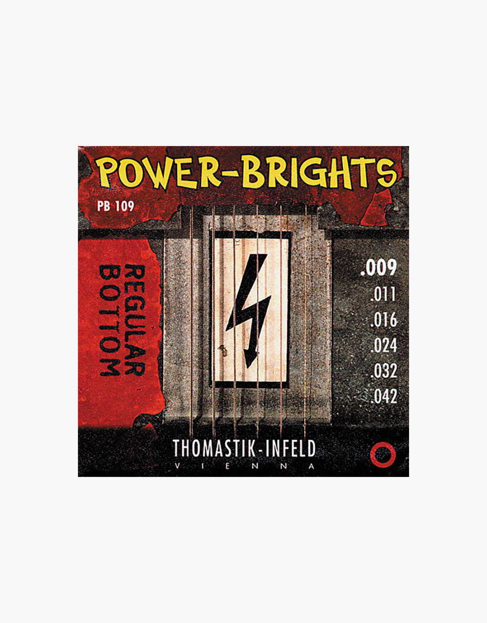 Струны для электрогитары THOMASTIK Power Brights PB109, 9-42 - купить в "Гитарном Клубе"