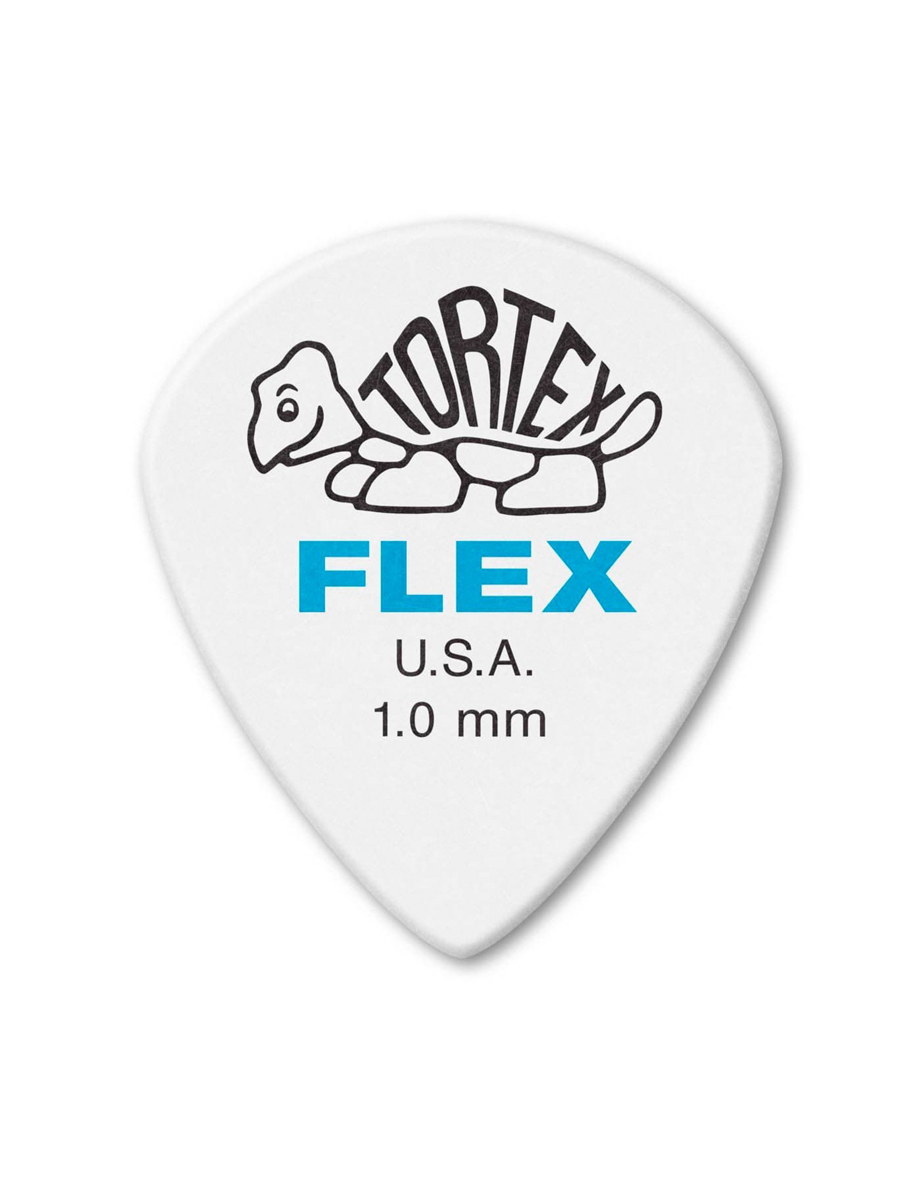 Медиатор Dunlop Tortex Flex 1.00mm - купить в "Гитарном Клубе"