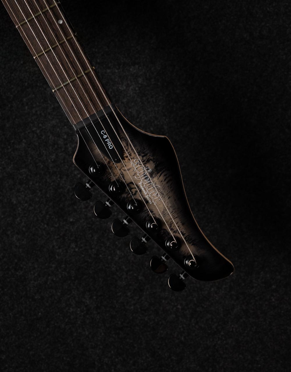 Электрогитара Schecter C-6 Pro Charcoal Burst - купить в "Гитарном Клубе"