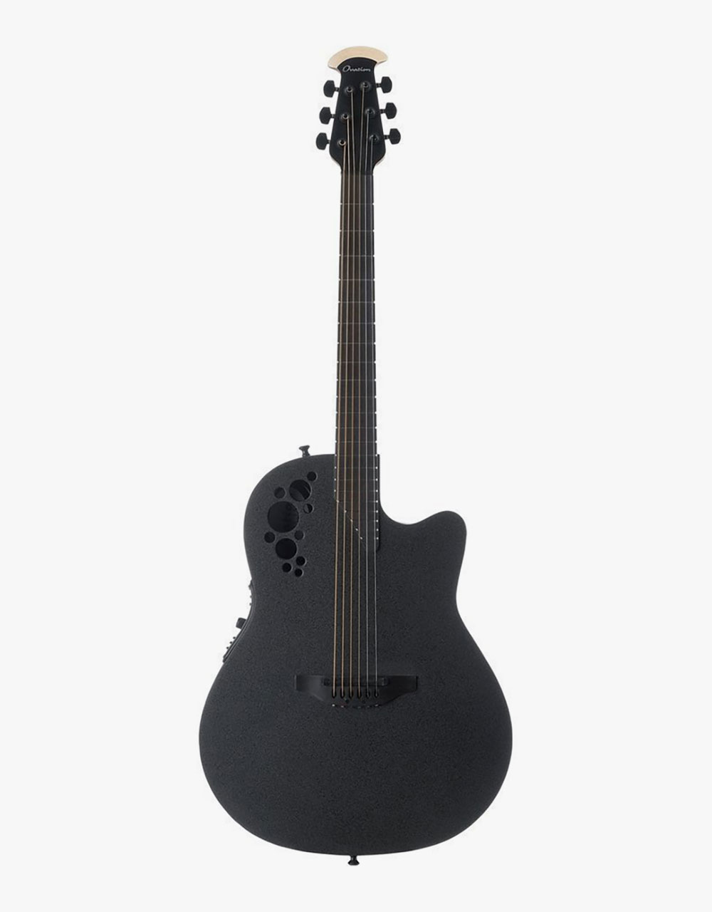Электроакустическая гитара Ovation 1868TX-5-G Elite TX Super Shallow Black Textured - купить в "Гитарном Клубе"