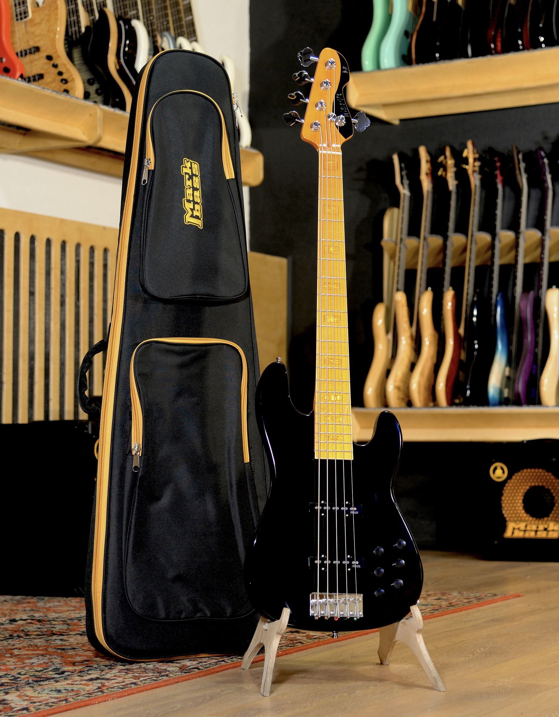 Бас-гитара Markbass MB GV 5 Gloxy Val Black CR MP - купить в "Гитарном Клубе"