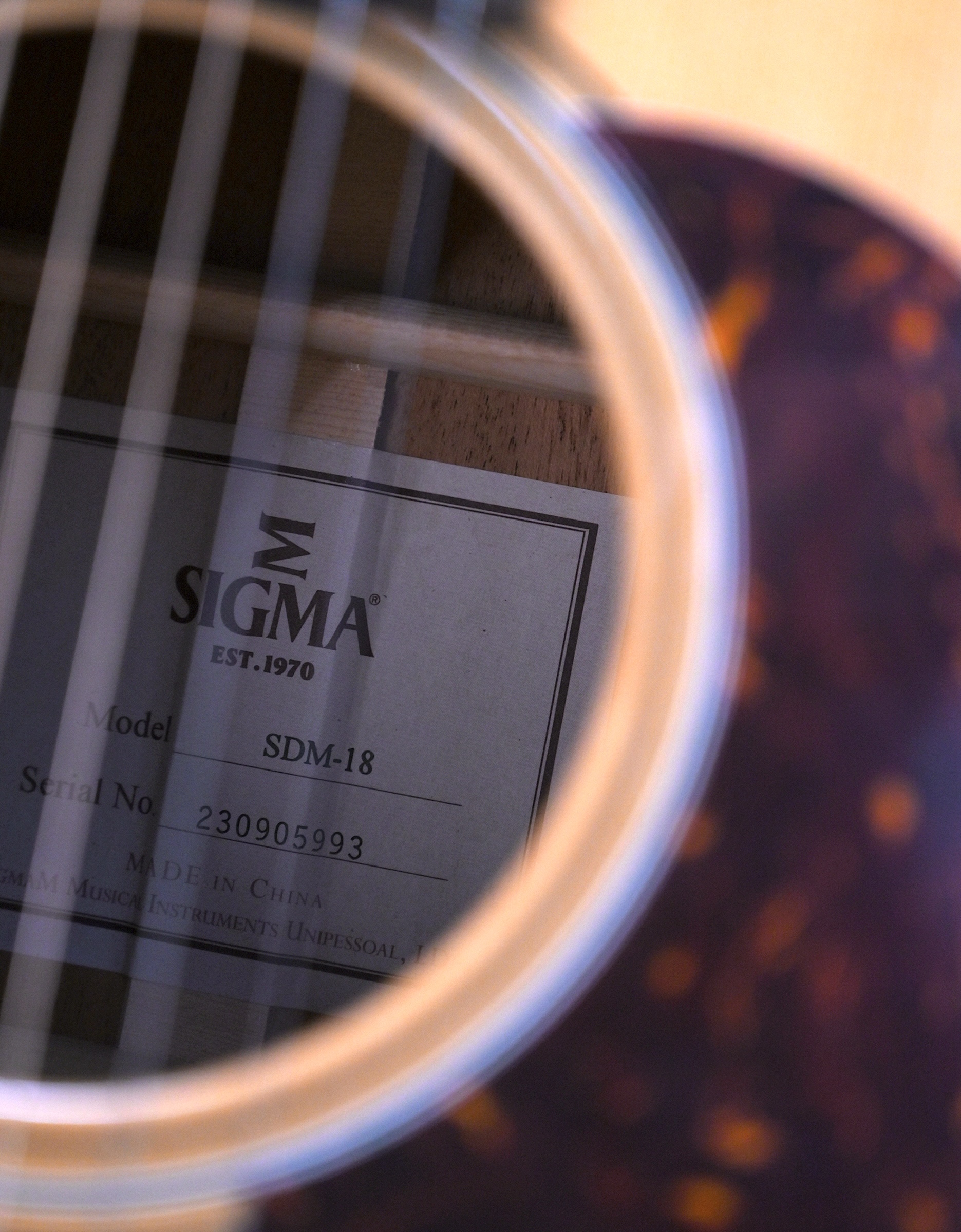 Акустическая гитара Sigma SDM-18 - купить в "Гитарном Клубе"