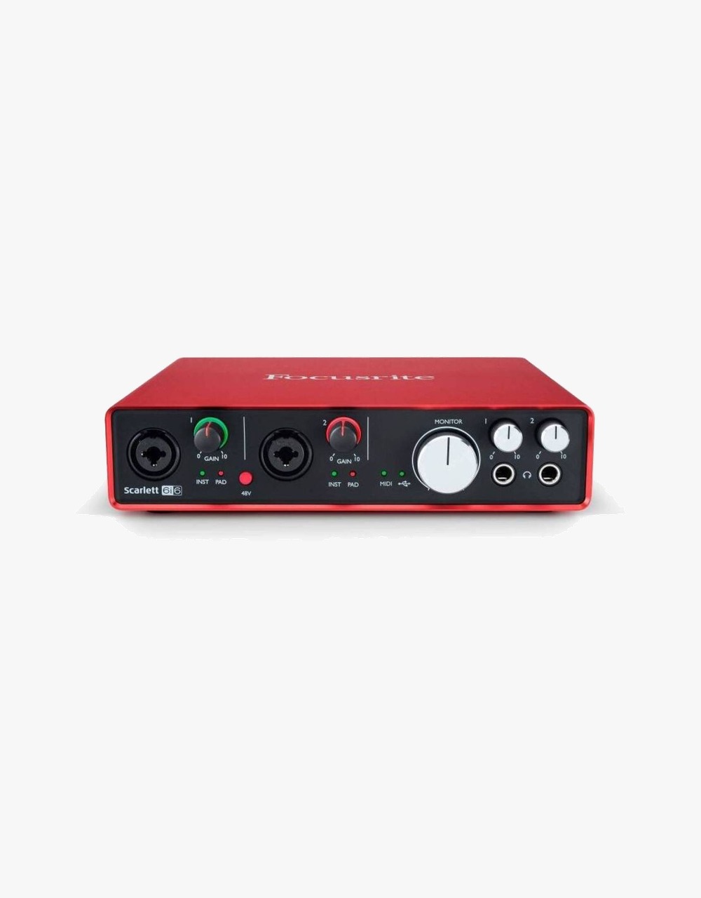 Аудиоинтерфейс Focusrite Scarlett 6i6 2nd Gen - купить в "Гитарном Клубе"