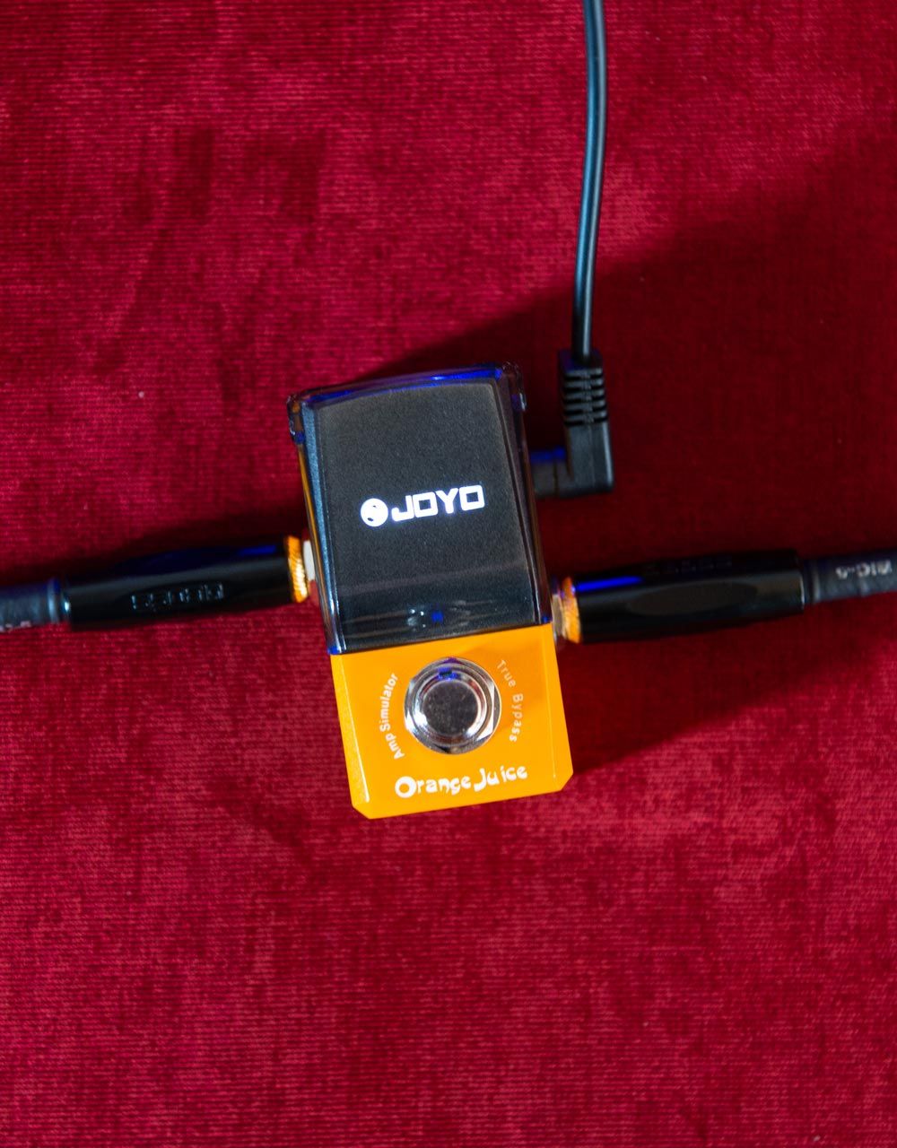 Гитарная педаль JOYO JF-310, Orange Juice Amp Sim - купить в "Гитарном Клубе"