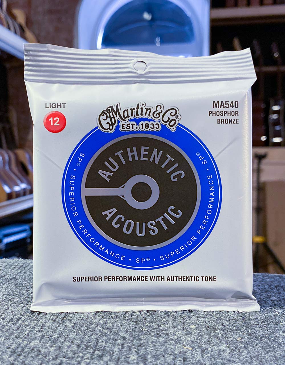 Струны для акустической гитары Martin MA540, 12-54 - купить в "Гитарном Клубе"
