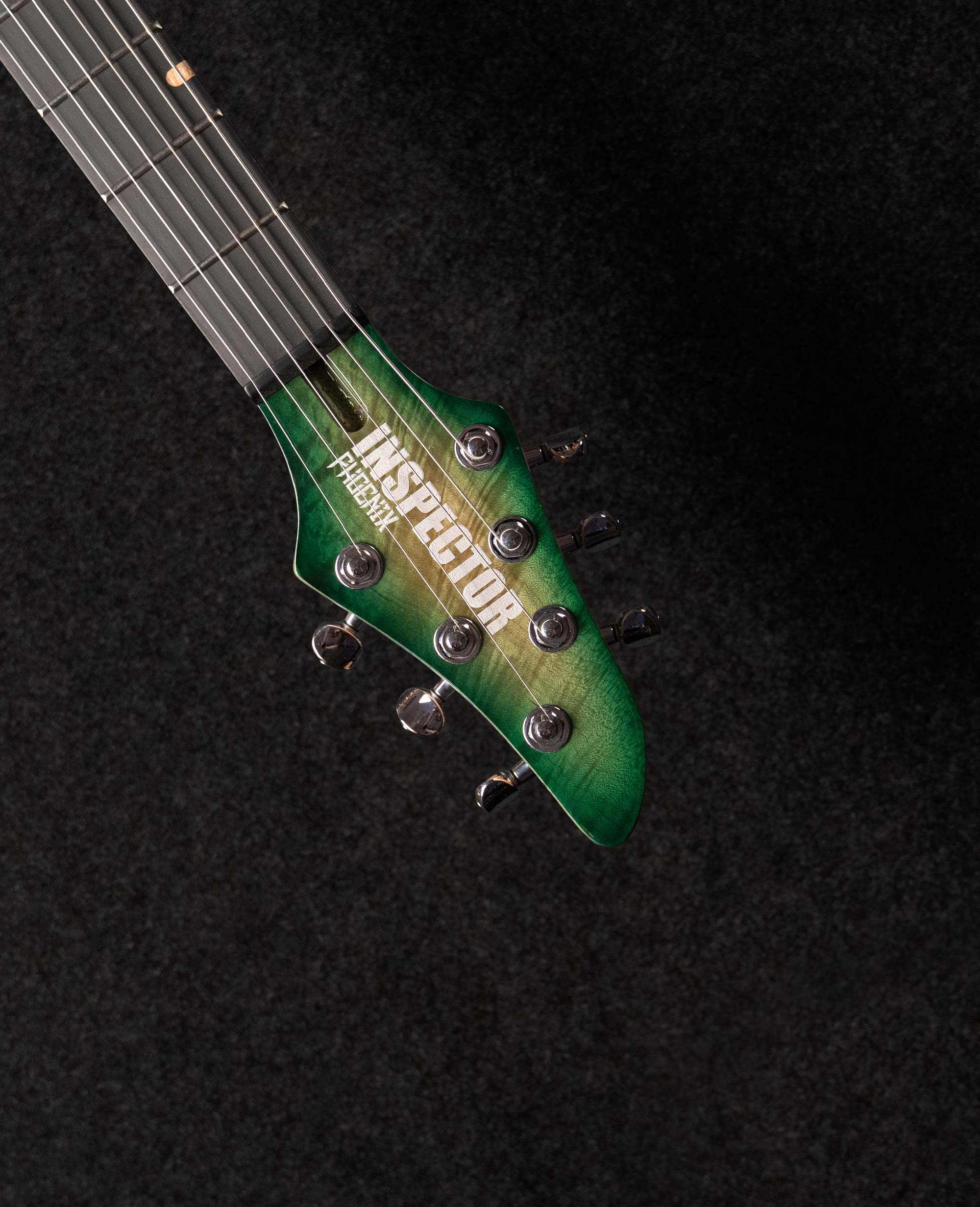 Электрогитара Inspector Phoenix Custom Green Bolt-on - купить в "Гитарном Клубе"