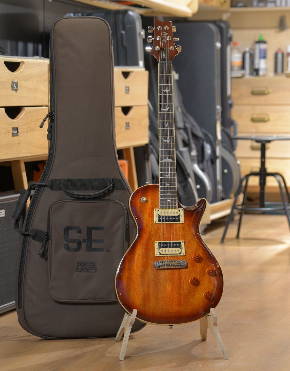Электрогитара PRS SE 245 STANDARD TOBACCO SUNBURST - купить в "Гитарном Клубе"